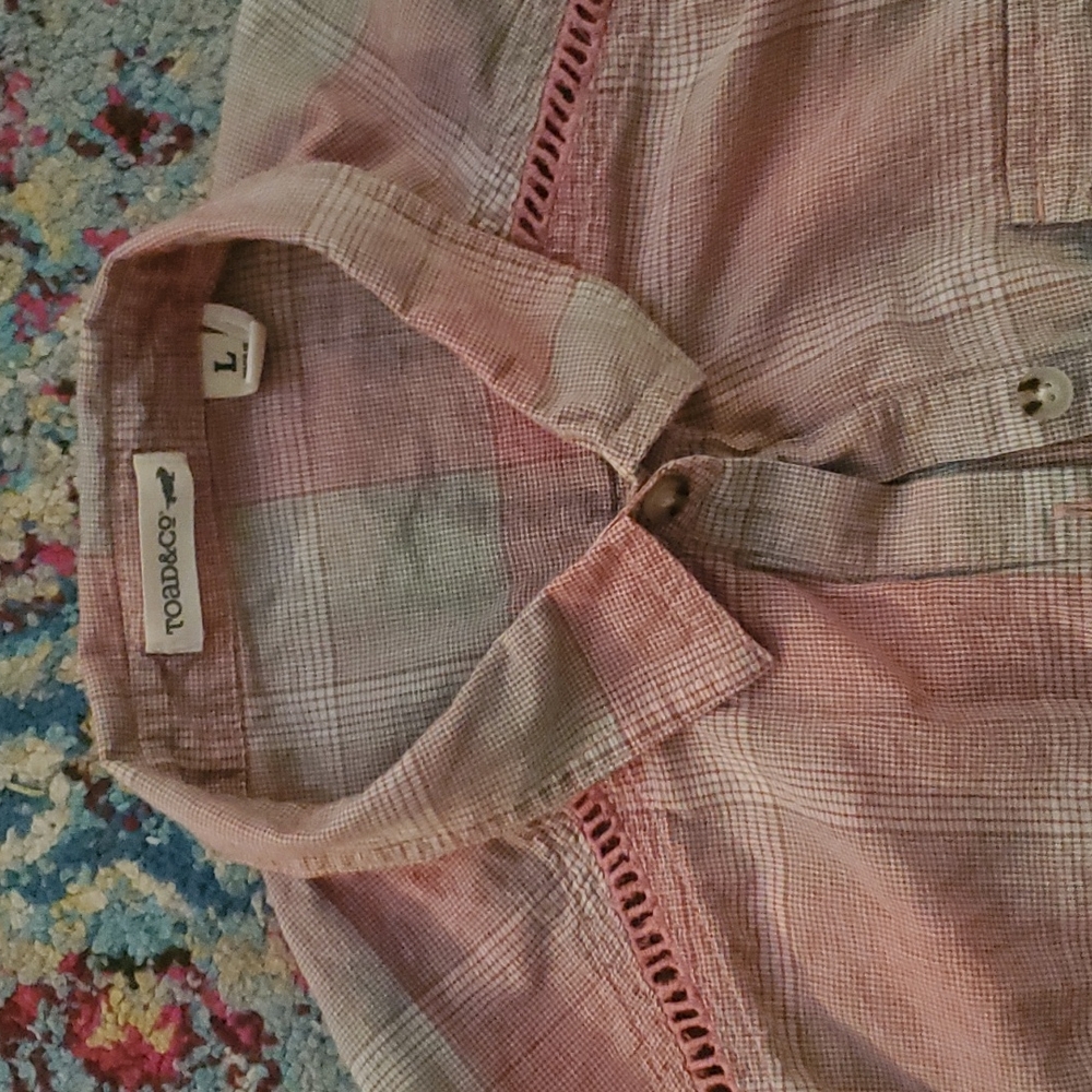 Toad & Co long sleeve button down - Picture 2 of 7